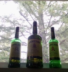 Jameson bottles